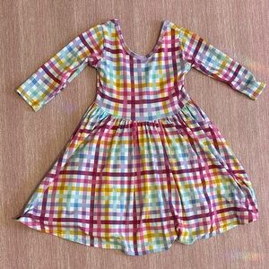 Vivie and Ash plaid dress 5T